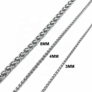Collar de Joyería de Moda al por Mayor Chapado en Oro de Acero Inoxidable 316L, Cadena Gruesa Tipo Quilla Cesta de Flores para Hombres y Mujeres - Product Image 6