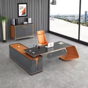 Đồ Nội Thất Hiện Đại Gỗ Văn Phòng Bàn Ghế Đặt Máy Tính Để Bàn Bàn Thương Mại Văn Phòng Và Đồ Nội Thất Nhà Rắn Gỗ Thiết Kế - Product Image 1