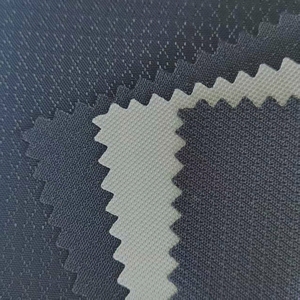 Vải Oxford <span class=keywords><strong>dobby</strong></span> kim tuyến xoắn 400D <span class=keywords><strong>polyester</strong></span> tái chế 100%, chống bám bẩn, chống gió, dùng may quần áo, ô dù cho bé trai (bán buôn) - Product Image 2