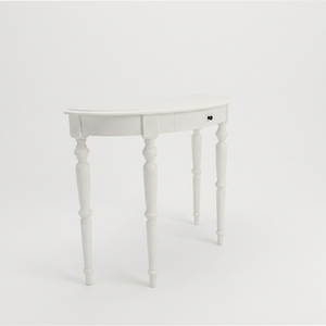 Mesa de Centro Moderna de Vietnam con Forma de Media Luna para Sala de Estar, con 1 Año de Garantía, Ecológica, de Madera de Caucho Inflable + Chapa de Madera de Roble MDF - Product Image 4