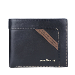 Baellerry Premium Leather Minimalist Manufacturers Hot Selling Slim Handmade <strong>Card</strong> Anti Theft <strong>Best</strong> Wallet for <strong>Men</strong> - Product Image 3
