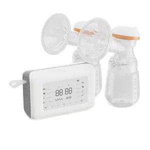 Neuzugang 4 Modi 15 Stufen kabellose elektrische Brustpumpe BPA-frei silikon tragbar freihändig