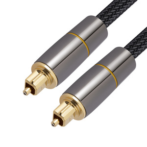 High Quality <strong>SPDIF</strong> <strong>Toslink</strong> Digital Optical Fiber Audio Cable Gold Plated Metal Shell Nylon Braid for Home Theater Sound Bar - Product Image 5