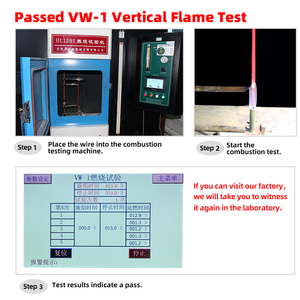 سلك كهربائي مرن من السيليكون مخصص UL 3530 مقاس 26 24 22 20 AWG من النحاس المطلي بالقصدير 2.55 مم - Product Image 5
