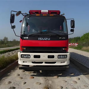 ISUZU Euro 4 tay lái bên trái 280 mã lực 5100 + 1300mm chiều dài cơ sở 6x4 xe cứu hỏa tải công suất 15000l - Product Image 2