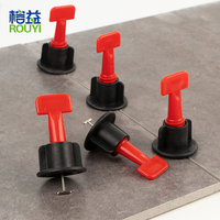 Système de nivellement de carreaux professionnel, étanche et réutilisable, clips de nivellement de carreaux, espaceurs de carreaux, systèmes de nivellement de carreaux