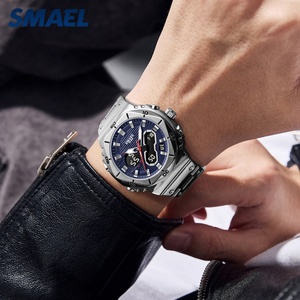 Reloj SMAEL 6069, Marca de Lujo, Alta Calidad, Original, Casual, de Negocios, Dorado, Reloj de Pulsera de Acero Inoxidable para Hombre, Relojes de Cuarzo - Product Image 6