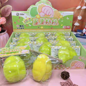Juguete Antiestrés Takara Squishy Peach, Set de 12 Piezas, TPE, Unisex, de 2 a 4 Años - Product Image 1