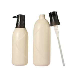 New Arrival Chất lượng cao <span class=keywords><strong>HDPE</strong></span> hữu cơ thiết kế 500ml & <span class=keywords><strong>750ml</strong></span> bơm Set chai nhựa cho dầu gội Lotion chăm sóc cơ thể - Product Image 4