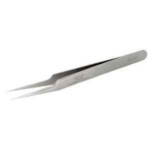 Vetus Tweezers 5A-SA Pointed Stainless Steel <b>Precision</b> <b>Tool</b> For Electronics Repair - Product Image 3