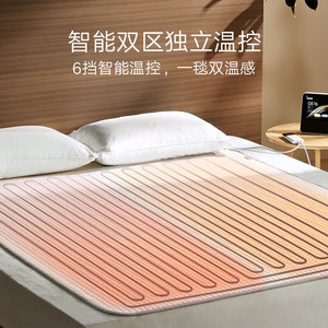 Manta Eléctrica Inteligente Xiaojia, Tamaño Doble, Control de Doble Zona, Manta Calefactora con Control Remoto, Aplicación y Función de Temporizador - Product Image 5