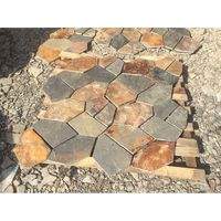 Dalles de pavé en ardoise naturelle à mailles, design moderne, pour extérieur, revêtement mural, pavés, carreaux, escaliers, vente en gros pour hôtels