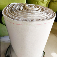 Tissu de bâche blanc en polyester-coton, toile de tente imperméable, fournitures de toile pour quai et bateau, respirant