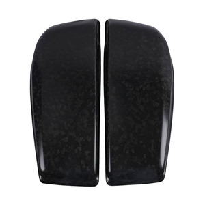 Couvercle supérieur de boîte latérale de moto, modèle audio en fibre de carbone forgé mat pour <span class=keywords><strong>Harley</strong></span> Touring CVO Street Glide 2023-2025 - Product Image 4