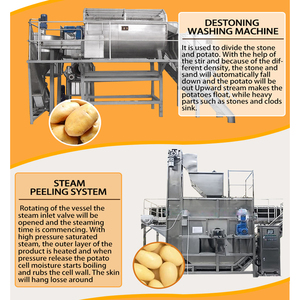XXD Large-volume Customized Fully Automated <strong>French</strong> <strong>Fries</strong> <strong>Machine</strong> for Sale High Quality <strong>French</strong> <strong>Fries</strong> Production Line - Product Image 3