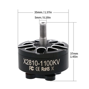 브러시리스 2810-900KV/1100KV/1500KV 모터 7 인치 FPV 교차기 전기 자전거 영구 자석 건설 IP65 - Product Image 3