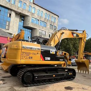 Excavadora sobre orugas Caterpillar 320D2 y 336D2 usada, 20 toneladas, horas de trabajo bajas originales de Japón con motor original PLC a la venta - Product Image 2