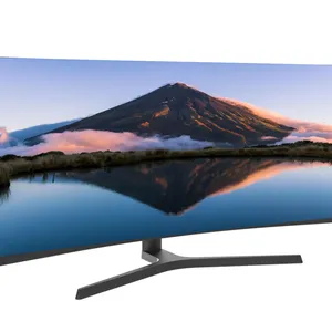 Sıcak satış 34 inç kavisli LCD monitör 4k Ultra geniş ekran PC monitörler 165hz masaüstü bilgisayar monitörü