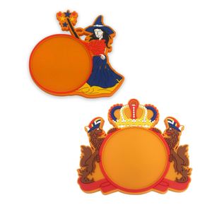 Imanes de nevera personalizados con letras del alfabeto de goma, 2D en relieve, de silicona suave. - Product Image 3