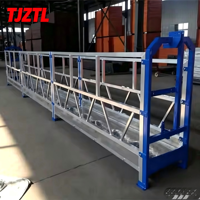 Plateforme suspendue en alliage d'aluminium ZLP630 pour la construction de bâtiments de grande hauteur
