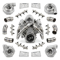 Pièces de performance automobile JXD Machining, turbocompresseur, rail de carburant, injecteur, support de montage de collecteur, moteur V8 Turbo