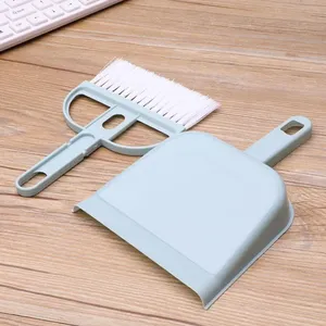 Juego de Escoba y Recogedor de Escritorio, Pala para Basura con Cerdas Suaves, Mango de Plástico Ecológico, Multifuncional para Limpieza del Hogar - Product Image 3