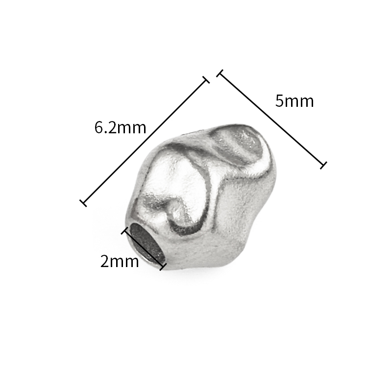 Acier A2737 5x6,2 mm épaisseur 4,5 mm trou 2 mm