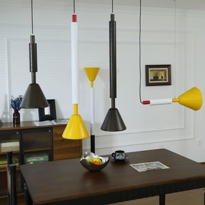 Nordic Minimalist Pendant <b>Light</b> Long E27 LED Adjustable Height For Dining Room Bedroom - Product Image 5
