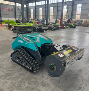 Cortadora de Césped Robótica Todoterreno con Certificación CE y EPA, Desbrozadora Inalámbrica para Agricultura, Robot Cortacésped Inteligente con Control Remoto - Product Image 1
