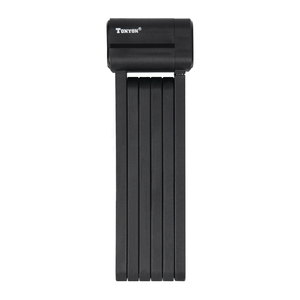 TONYON Accessoires de vélo portables, cadenas de vélo de haute qualité avec clé, cadenas pliable - Product Image 2
