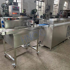 Hnoc tự động <span class=keywords><strong>enrober</strong></span> sô cô la máy nhỏ sô cô la enrobing Máy ủ máy - Product Image 4