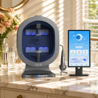 Analyseur de peau et de cheveux 3D AI à 9 spectres, appareil de diagnostic cutané USB WiFi pour salon de beauté, analyse des soins de la peau