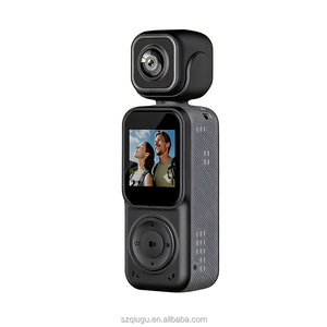 Videocamera Tascabile Ynmee 4K per Vlogging, WiFi, <span class=keywords><strong>Mini</strong></span> Videocamera Digitale con Doppia Lente, Action Cam Sportiva, Zoom Digitale, Schermo Touch IPS da 1,5 Pollici - Product Image 1
