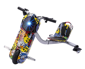 Trottinette électrique 360 rotative pour enfants, chariot fou, bon <span class=keywords><strong>prix</strong></span>, 3 roues, tricycle électrique à dérive pour enfants - Product Image 3