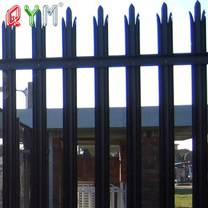 Panneaux de clôture en <span class=keywords><strong>palissade</strong></span> à 3 pointes galvanisés, grillage métallique, acier, fer, PVC, plastique, <span class=keywords><strong>bois</strong></span>, toutes les options de finition disponibles - Product Image 1