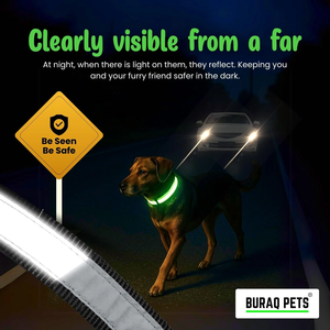 Premium Reflective Dog <b>Collar</b> Adjustable Comfortable Pet <b>Collar</b> for Safety Visibility Daily Walks and Outdoor Activities - Product Image 5