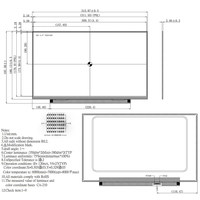 1920*1080/1920*1200 Auflösung 14 Zoll LCD-Modul tft LCD-Bildschirm OEM200-1200cd/m2 EDP30pin Gerade/Rückseite Klappbarer Laptop-spezifisch