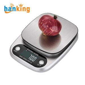 Balance de cuisine électronique en acier inoxydable Ehanking, alimentée par piles AAA, précise, légère et portable - Product Image 3