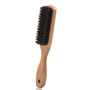 Manico in legno Con Setole di Cinghiale Spazzola Per La Pulizia di Parrucchiere Barba Pennello Anti Statica Del Barbiere Per Lo Styling Dei <span class=keywords><strong>Capelli</strong></span> <span class=keywords><strong>Pettine</strong></span> Strumenti di Rasatura per Gli Uomini - Product Image 5