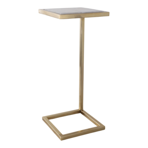 Tavolino Moderno con Base a C, Comodino Decorativo Piccolo per Camera da Letto e Arredamento Casa - Product Image 3
