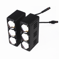 Super Bright Senlo X3 140W Mini Driving Lights Laser Fog Lights Moto LED Spot Light pour Autres Accessoires de Voiture de Moto