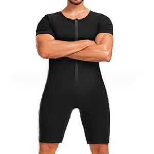 Traje Deportivo de Neopreno para Hombre, Faja Reductora, Traje de Sauna, Moldeador Corporal para Fitness, Gimnasio, Ejercicio, Entrenamiento, Mono Deportivo para Hombre - Product Image 2