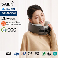Oreiller de voyage ergonomique en mousse à mémoire de forme en U, personnalisable OEM/ODM, anti-bactérien, non toxique, avec logo et emballage sur mesure, design portable