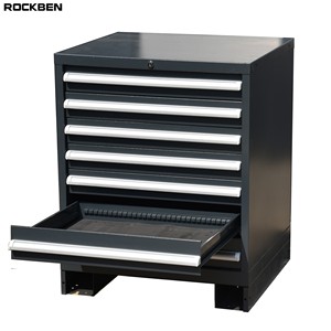 록벤 헤비 듀티 스틸 서랍 금속 캐비닛 작업장 정리용 보관 캐비닛 볼트 부품 도구 캐비닛 - Product Image 1