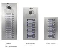 4ทางระบบอินเตอร์คอมหลายพาร์ทเมนท์ประตูโทรศัพท์อินเตอร์คอม4สายวิดีโอประตูโทรศัพท์
