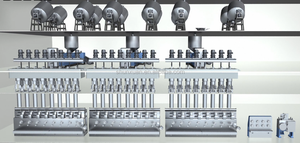 خط إنتاج ألياف البوليستر المستعملة مع مكونات PLC الأساسية والمحامل - Product Image 5