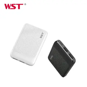 WST al aire libre móvil Power Bank cargador de batería Mini Power Bank 5000 mAh Power Bank para teléfono móvil