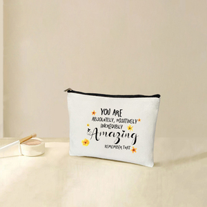 1 PC bạn là hoàn toàn, tích cực vô cùng tuyệt vời nhớ rằng mô hình cá nhân trang điểm túi du lịch nhà vệ sinh lưu trữ túi - Product Image 1