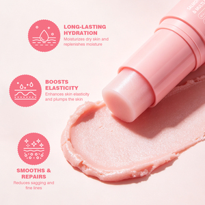 Barra de Colágeno Rosa Salmón 48HR de Marca Privada OEM, 10g, Voluminizadora y Multirrestauradora, para Esencia Hidratante Antiarrugas - Product Image 3