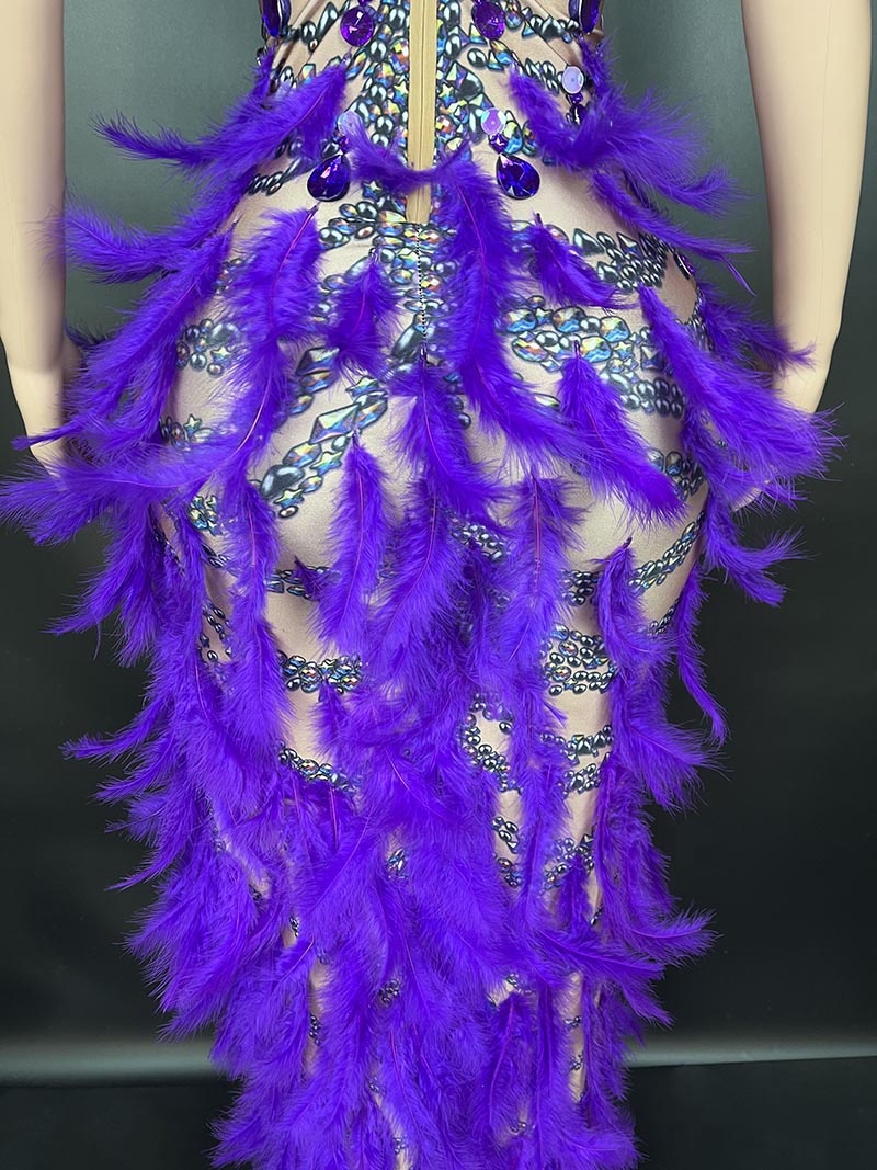 Music Festival Clothing pa Fashion Clothes for Ladies Cocktail Dresses  Formal Elegant Ball Gown Formal Woman Dress Purple Luxury| Alibaba.com